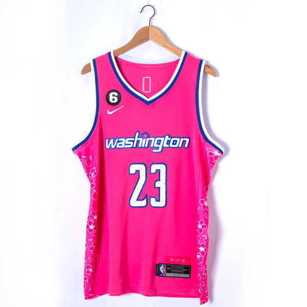 Men's Washington Wizards Michael Jordan #23 Pink 2022/23 Fastbreak Jersey - City Edition