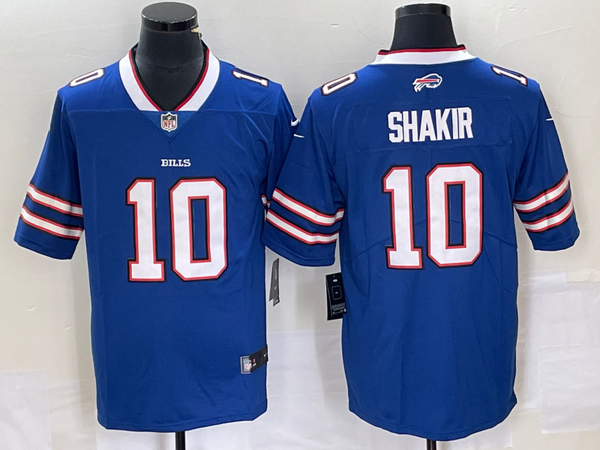 Men's Buffalo Bills Khalil Shakir #10 Royal Game Jersey