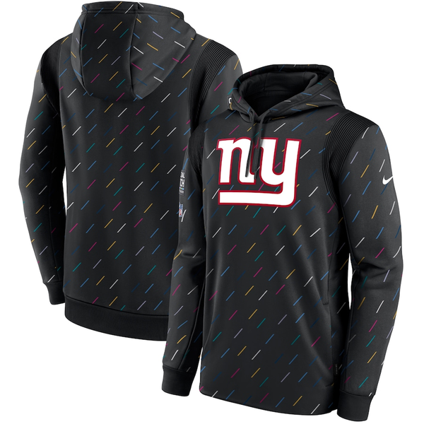 Men's New York Giants NFL 2021 Salute to Service Hoodie Black