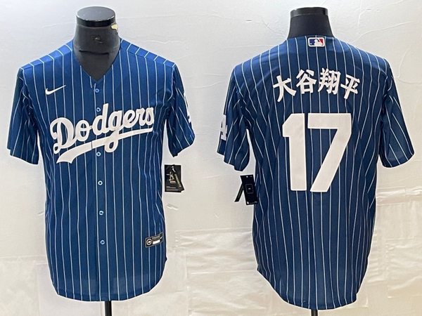 Men's Los Angeles Dodgers Shohei Ohtani #17 Royal Player Jersey