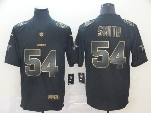 Men's Dallas Cowboys Jaylon Smith #54 Black Game Player Jersey