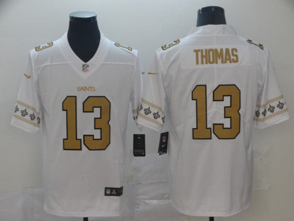 Men's New Orleans Saints Michael Thomas #13 White Player Game Jersey