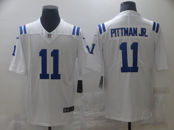 Men's Indianapolis Colts Michael Pittman Jr. #11 White Game Jersey