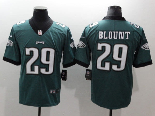 Men's Philadelphia Eagles LeGarrette Blount #29 Midnight Green Game Jersey