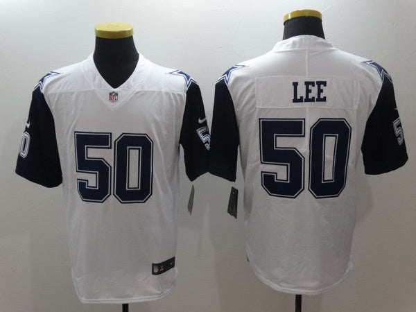 Men's Dallas Cowboys Sean Lee #50 White Game Player Jersey