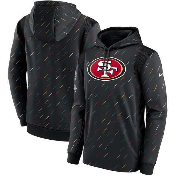 Men's San Francisco 49ers NFL 2021 Salute to Service Hoodie Black