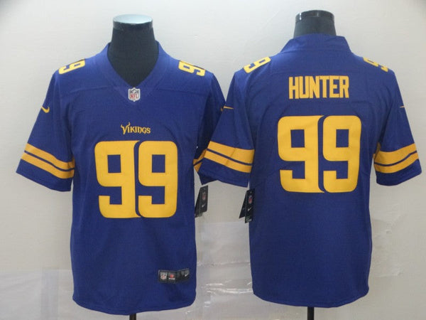 Men's Minnesota Vikings Danielle Hunter #99 Purple Game Player Jersey