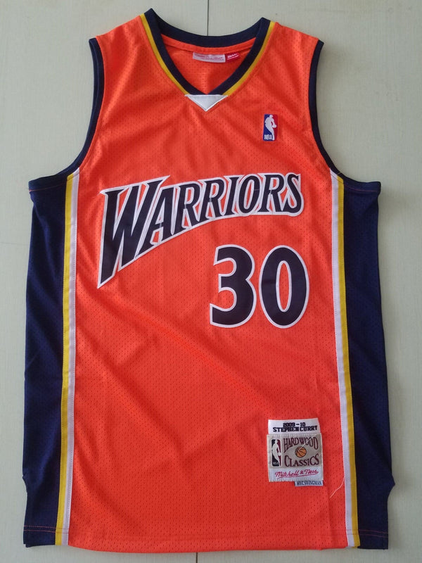 Men's Golden State Warriors Stephen Curry Fanatics Branded Orange Classic Jersey