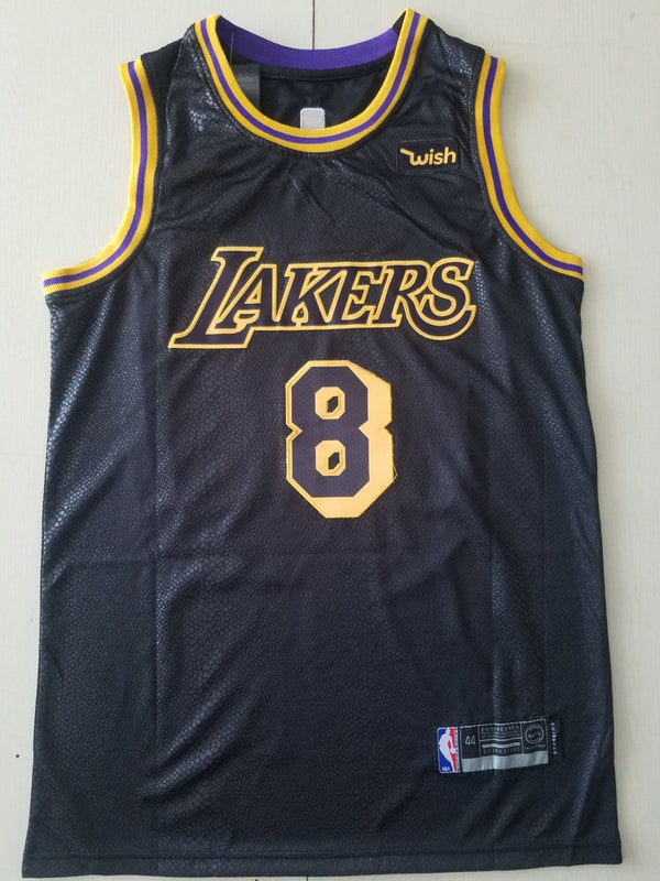 Los Angeles Lakers Kobe Bryant Black Mamba City Edition Swingman Jersey Black