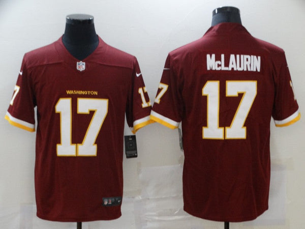 Men's Washington Redskins Terry Mclaurin #17 Red Game Jersey