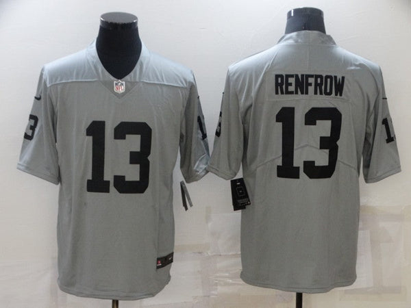 Men's Las Vegas Raiders Hunter Renfrow #13 Gray Inverted Legend Jersey