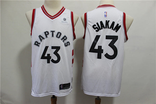 Men's Toronto Raptors Pascal Siakam #43 White Player Jersey