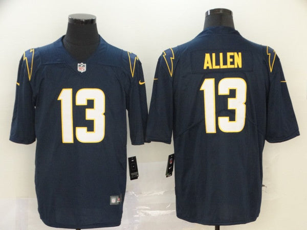 Men's Los Angeles Chargers Keenan Allen #13 Navy Alternate Game Jersey