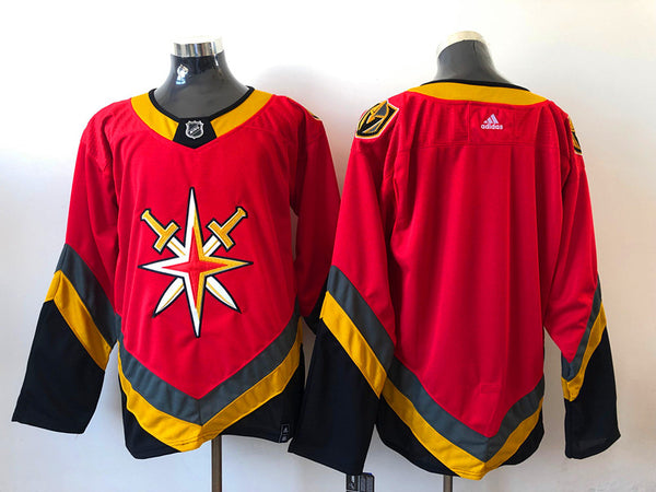 Men's Vegas Golden Knights Red Blank Jersey