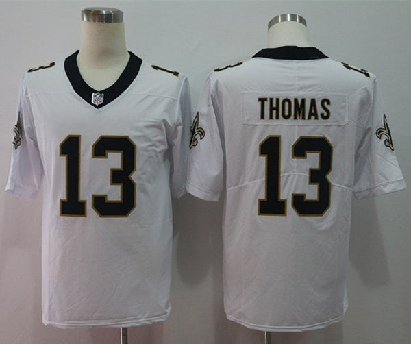 Men's New Orleans Saints Michael Thomas #13 White Game Jersey