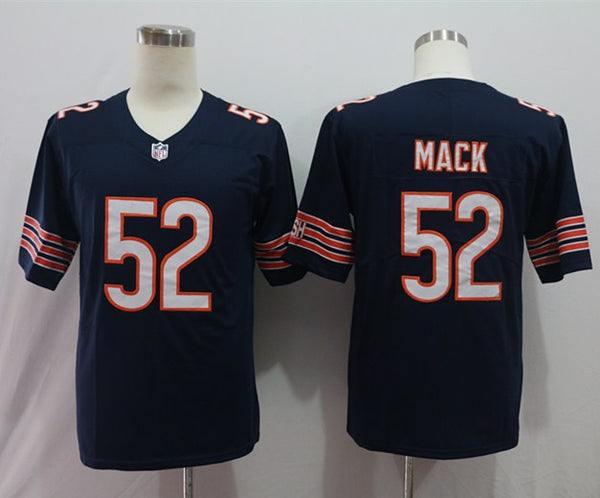 Men's Chicago Bears #52 Khalil Mack Season Jersey Blue