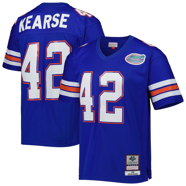 Men's Florida Gators Jevon Kearse #42 Royal Player Game Jersey