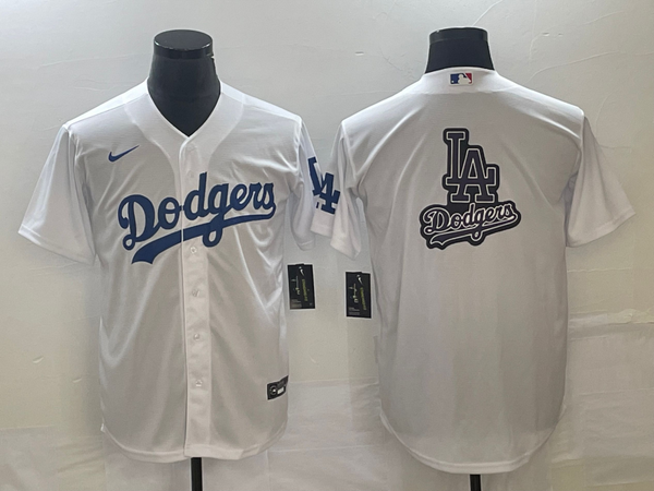 Men's Los Angeles Dodgers White Home Replica Team Jersey