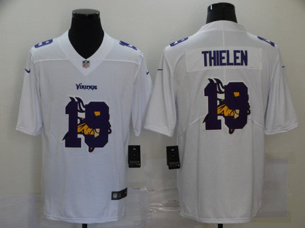 Men's Minnesota Vikings Adam Thielen #19 White Game Player Jersey