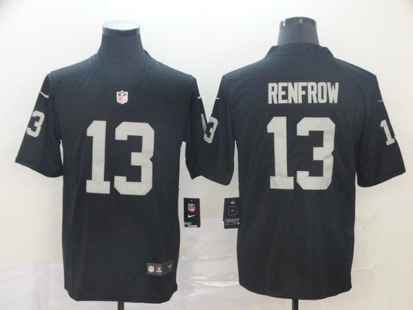 Men's Las Vegas Raiders Hunter Renfrow #13 Black Game Jersey