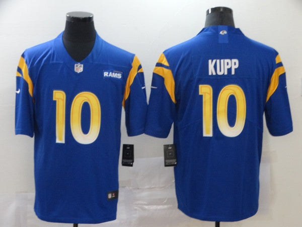 Men's Los Angeles Rams Cooper Kupp #10 Blue Game Player Jersey