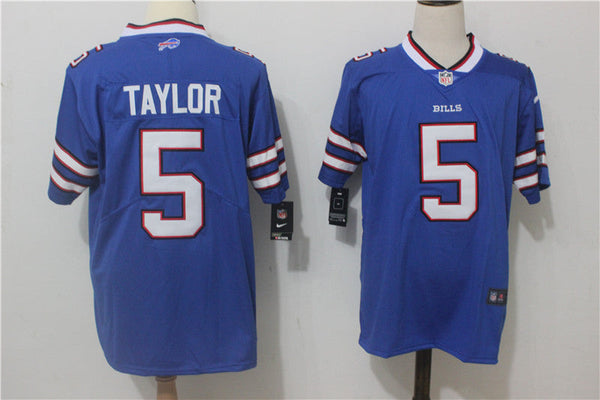 Men's Buffalo Bills Tyrod Taylor #5 Blue Game Jersey