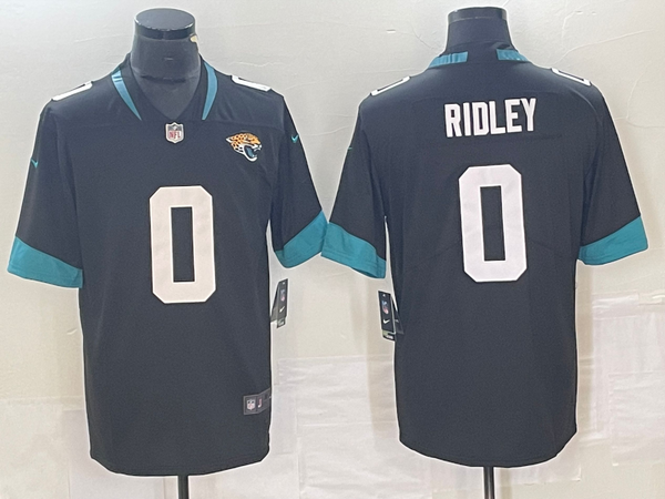 Men's Jacksonville Jaguars Calvin Ridley #0 Black Game Jersey