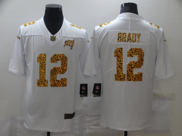 Men's Tampa Bay Buccaneers Tom Brady #12 White Player Game Jersey