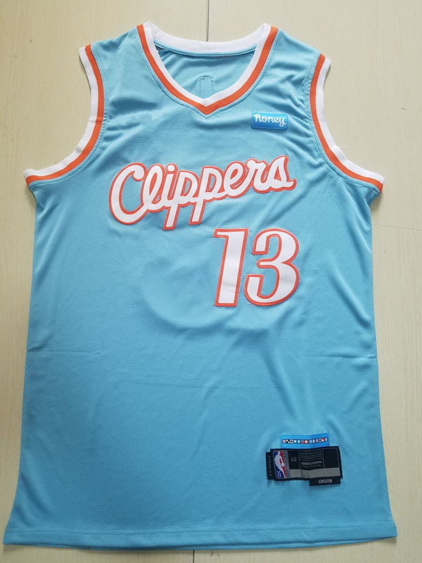 Men's LA Clippers Paul George Blue 2021/22 Swingman Jersey - City Edition