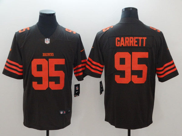 Men's Cleveland Browns Myles Garrett Brown Legend Jersey