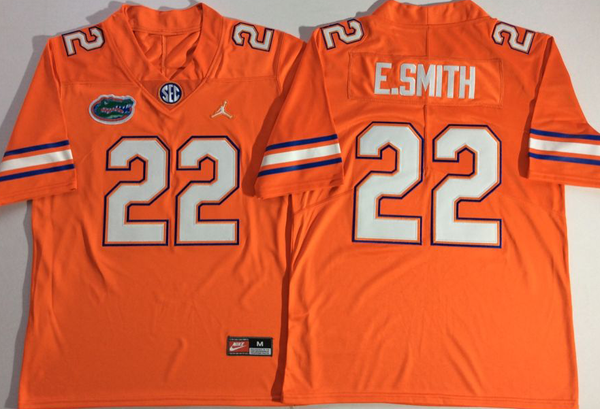 Men's Florida Gators Emmitt Smith #22 Orange Player Game Jersey