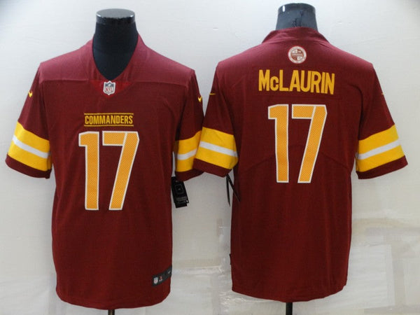 Men's Washington Redskins Terry Mclaurin #17 Red Game Player Jersey