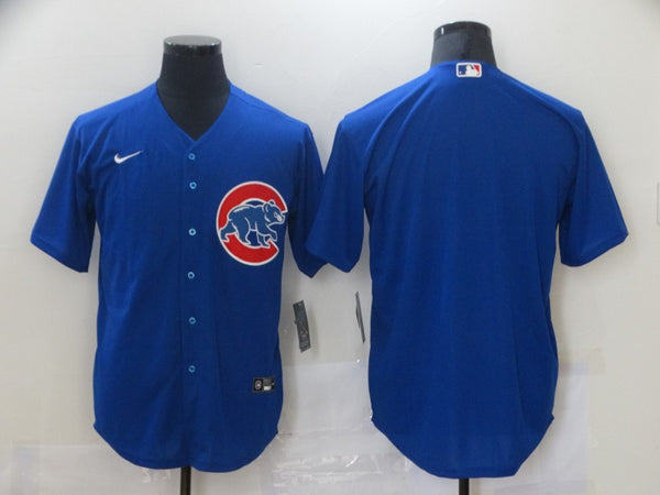 Men's Chicago Cubs Royal Alternate Replica Team Blank Jersey