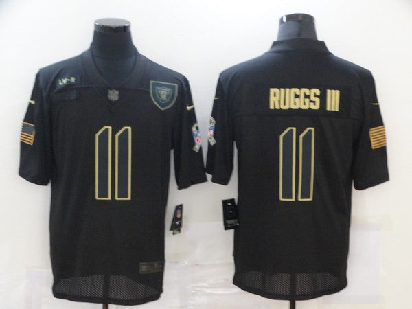 Men's Las Vegas Raiders Henry Ruggs III #11 Black Player Game Jersey