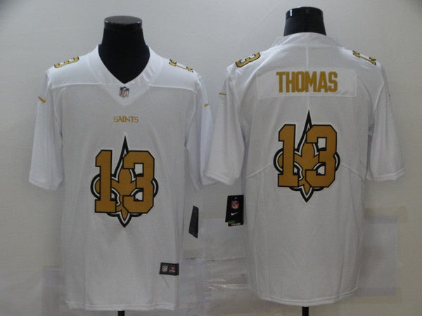 Men's New Orleans Saints Michael Thomas #13 White Game Player Jersey