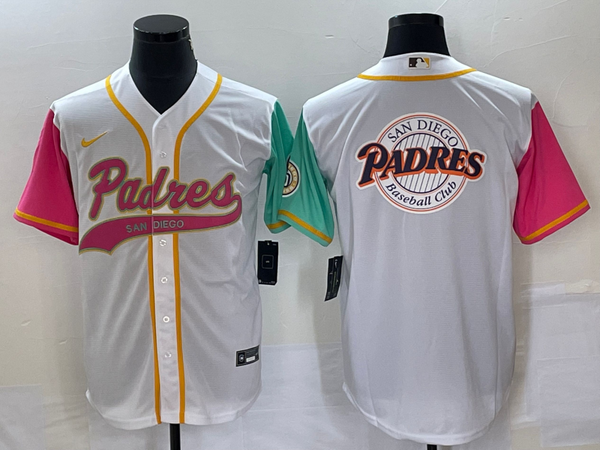 Men's San Diego Padres White City Connect Replica Player Jersey Joint Edition