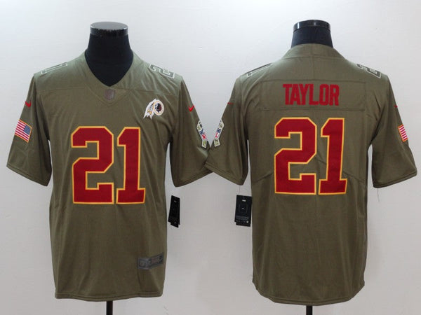 Men's Washington Redskins Sean Taylor #21 Brown Alternate Game Jersey