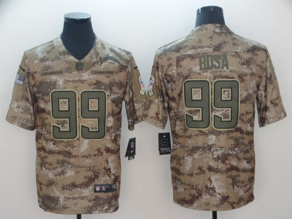 Men's Los Angeles Chargers Joey Bosa #99 Camouflage Game Jersey