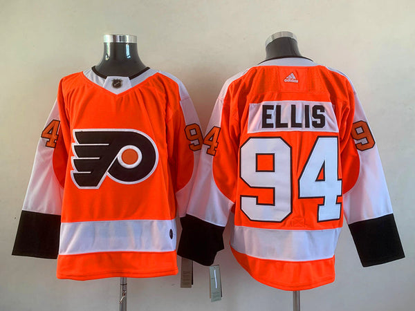 Men's Philadelphia Flyers Ryan Ellis #94 Orange Player Jersey