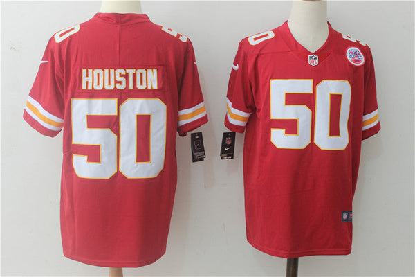 Men's Kansas City Chiefs Justin Houston #50 Red Game Jersey