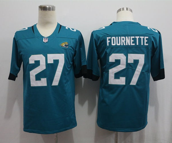 Men's Jacksonville Jaguars Leonard Fournette #27 Teal Game Player Jersey