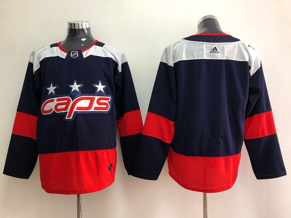 Men's Washington Capitals Navy Player Blank Jersey