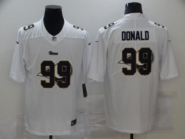 Men's Los Angeles Rams Aaron Donald #99 White Player Game Jersey