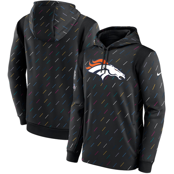 Men's Denver Broncos NFL 2021 Salute to Service Hoodie Black