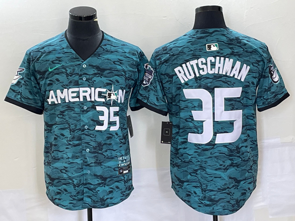 Men's American League Adley Rutschman #35 Teal 2023 MLB All-Star Game Limited Jersey