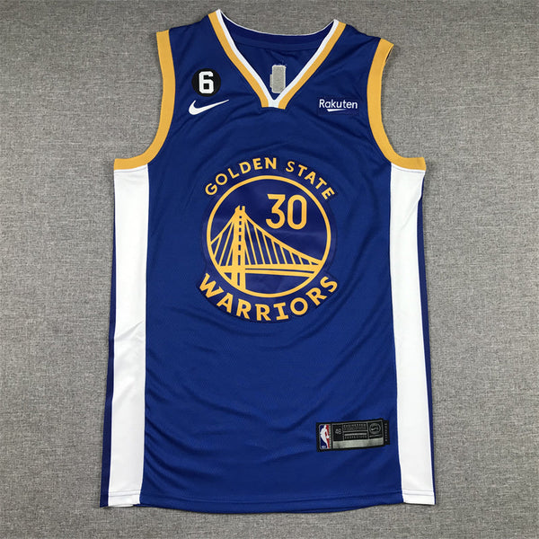 Men's Golden State Warriors Stephen Curry #30 Royal 2022/23 Fast Break Replica Player Jersey - Icon Edition