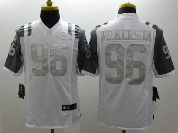 Men's New York Jets Muhammad Wilkerson #96 White Game Jersey