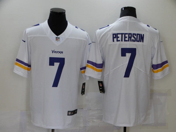 Men's Minnesota Vikings Patrick Peterson #7 White Game Jersey