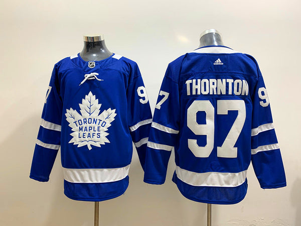 Men's Toronto Maple Leafs Joe Thornton #97 Blue Authentic Player Jersey