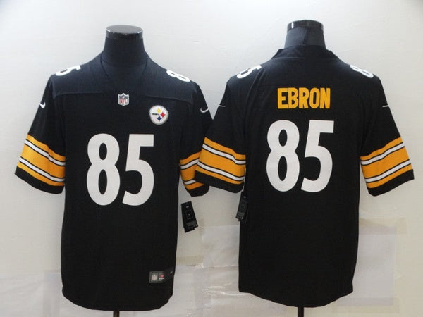 Men's Pittsburgh Steelers Eric Ebron #85 Black Game Jersey